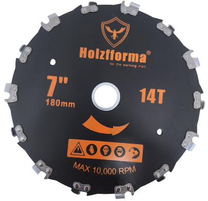 Disc pentru motocoasă, special destinat vegetației dense (180mm)