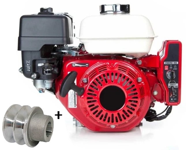 Motor 7 CP pentru motosapă / motopompă / motocultor (Cu pornire din cheie!)