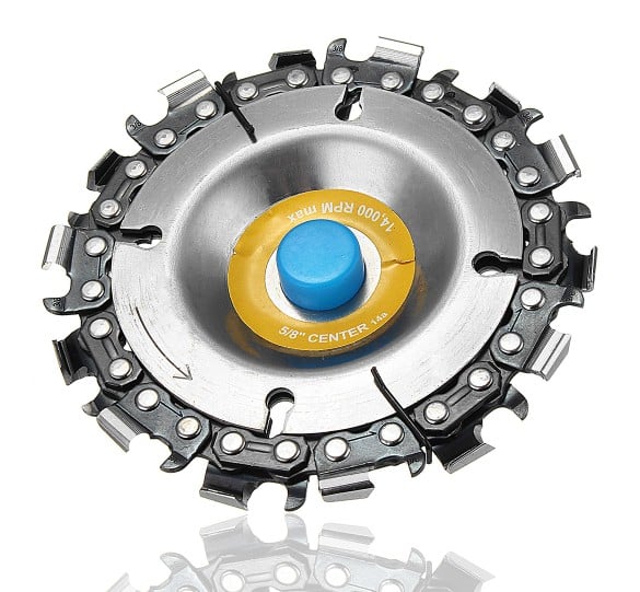 Disc pentru polizor unghiular cu lanț de drujbă (Ø 16 x 100 mm)