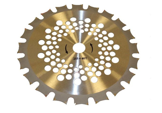 Disc de tăiere motocoasă 230x 40Tx 25.4mm NAKAMURA (dinți dubli)