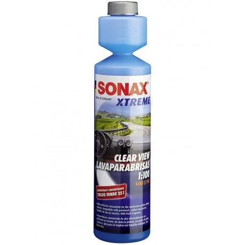 Lichid Concentrat de Parbriz pentru Vară, SONAX Xtreme Clear View 1:100 Nanopro, 250 ml, Parfum Proaspăt