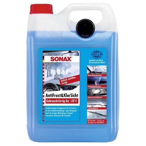 Lichid de Parbriz de Iarnă SONAX, -20°C, 5 Litri, Parfum de Citrice