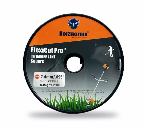Fir motocoasă Holzfforma FlexiCut 2.4mm x 90m (formă pătrată)