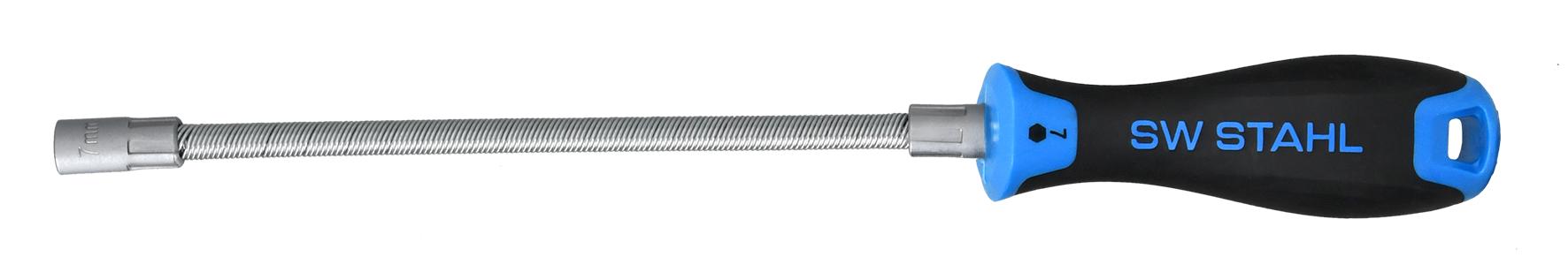 Șurubelniță flexibilă cu cap hexagonal, dimensiuni 7 x 200 mm