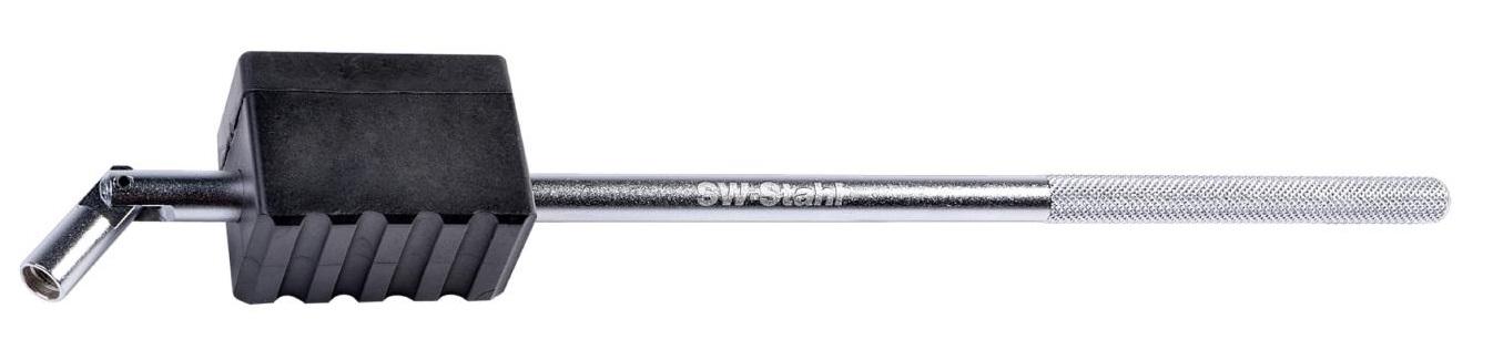 Instrument pentru montarea valvelor anvelopelor SW-Stahl SW02117L, cu mâner parțial acoperit cu plastic, lungime de 300 mm