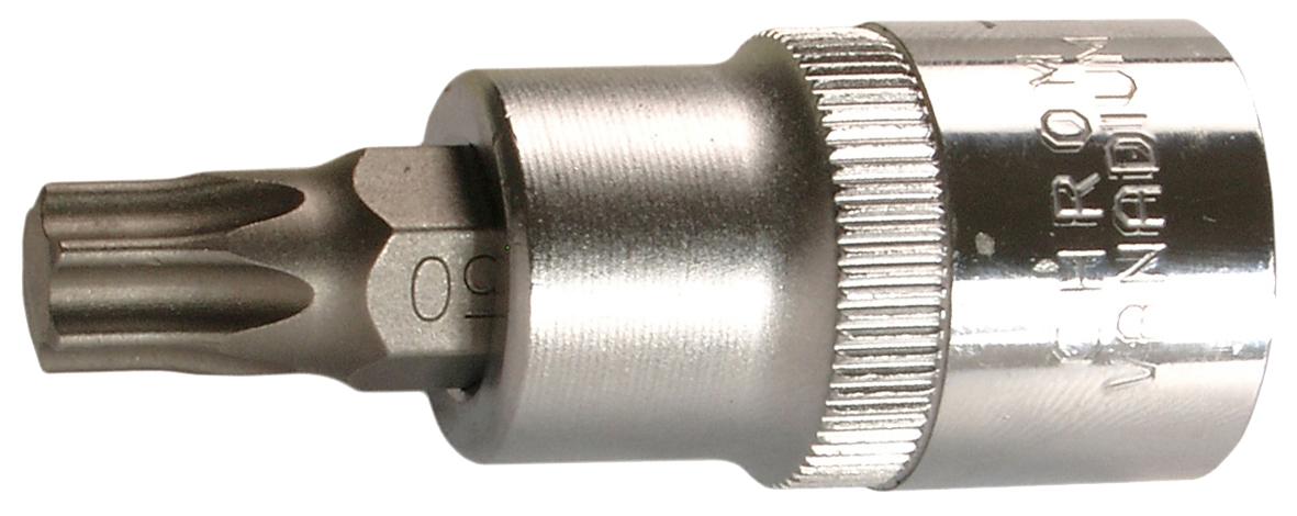 Bit pentru șurubelniță, profil Torx T50, 1/2