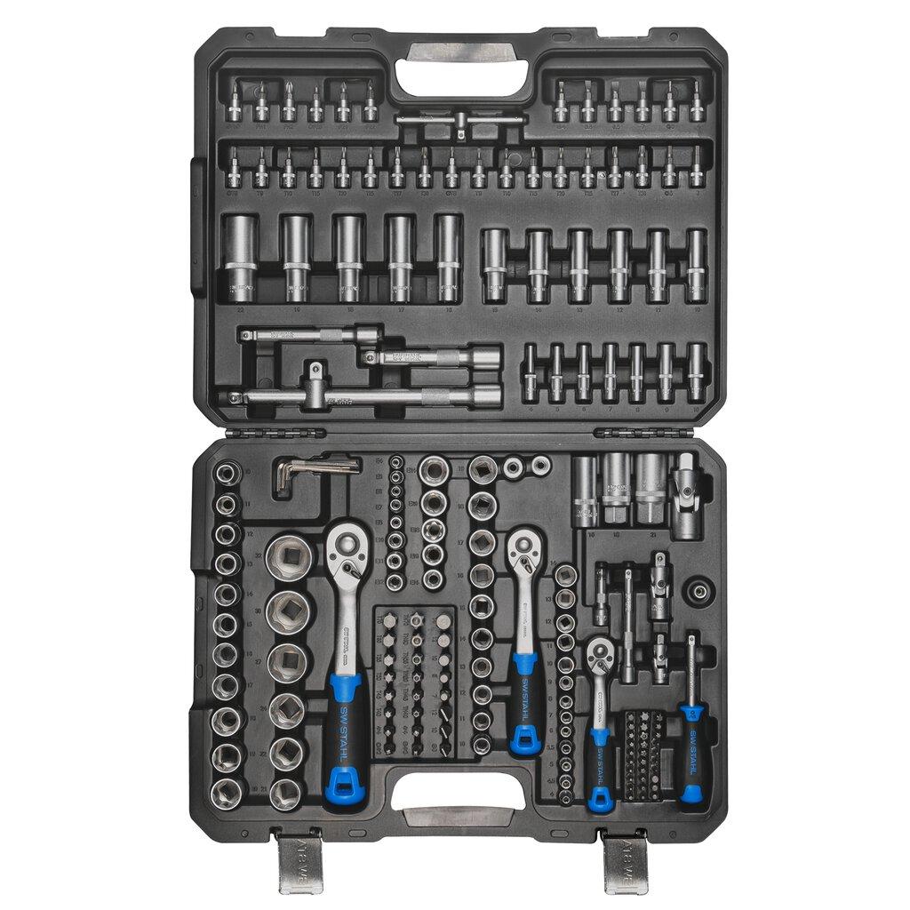 Set de 184 de scule SW-Stahl SW07784L: Antrenor cu Clichet 1/4