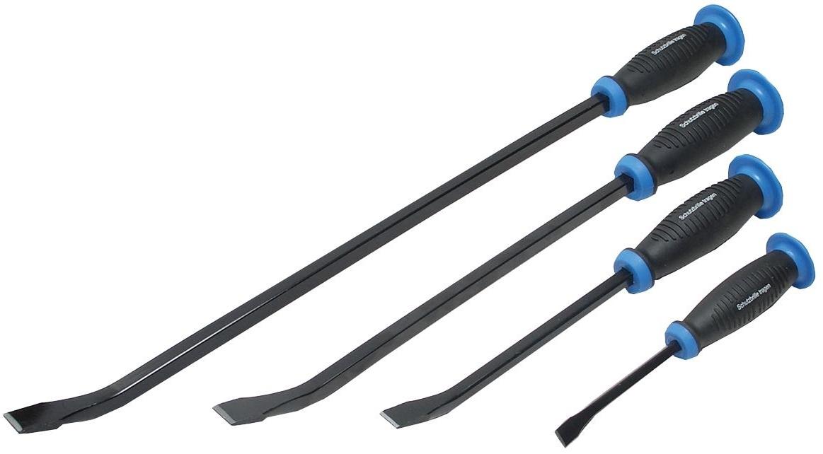 Set 4 Leviere Metalice SW-Stahl SW10105L, Lungimi 200 mm, 300 mm, 450 mm și 600 mm, Mâner din Plastic, Oțel de Înaltă Calitate