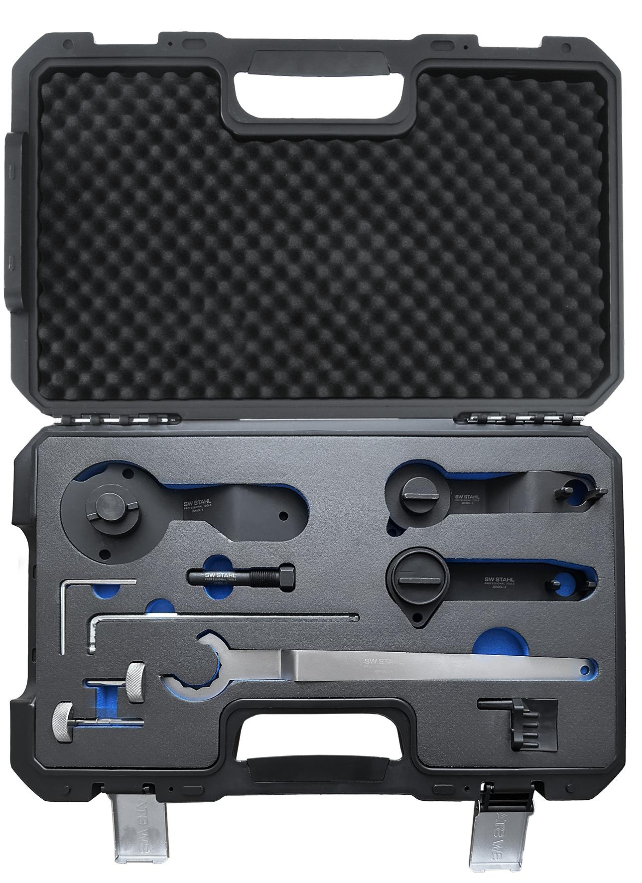 Set de scule pentru sincronizarea motorului, compatibil cu Audi/Seat/Škoda/VW