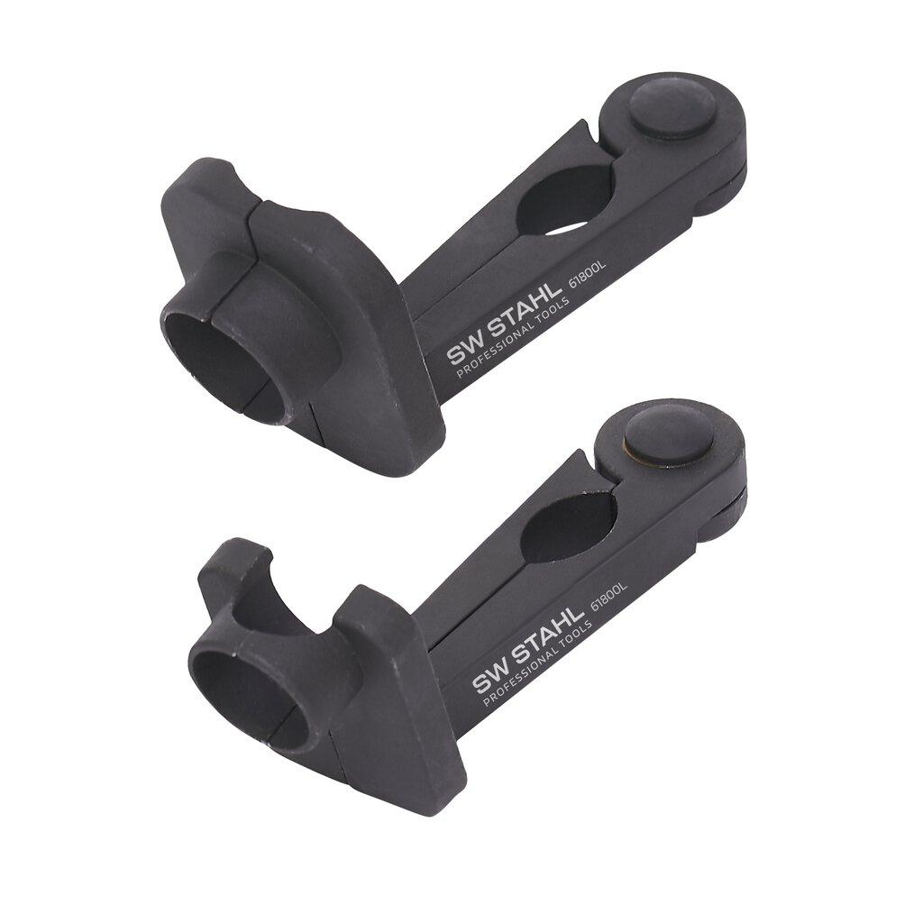 Set de 2 Instrumente pentru Deblocarea Aerului Condiționat SW-Stahl SW61800L, Compatibil cu Grupul VAG, Dimensiuni Între 16 și 18 mm