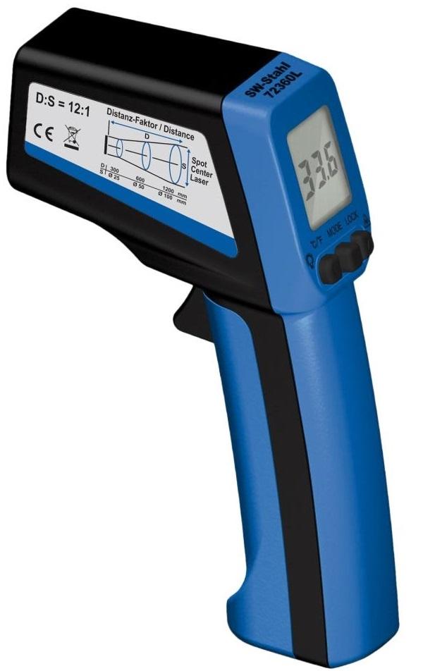 Termometru Digital SW-Stahl SW72360L, Interval de Măsurare: -50°C până la +50°C, Alimentare cu Baterie AAA