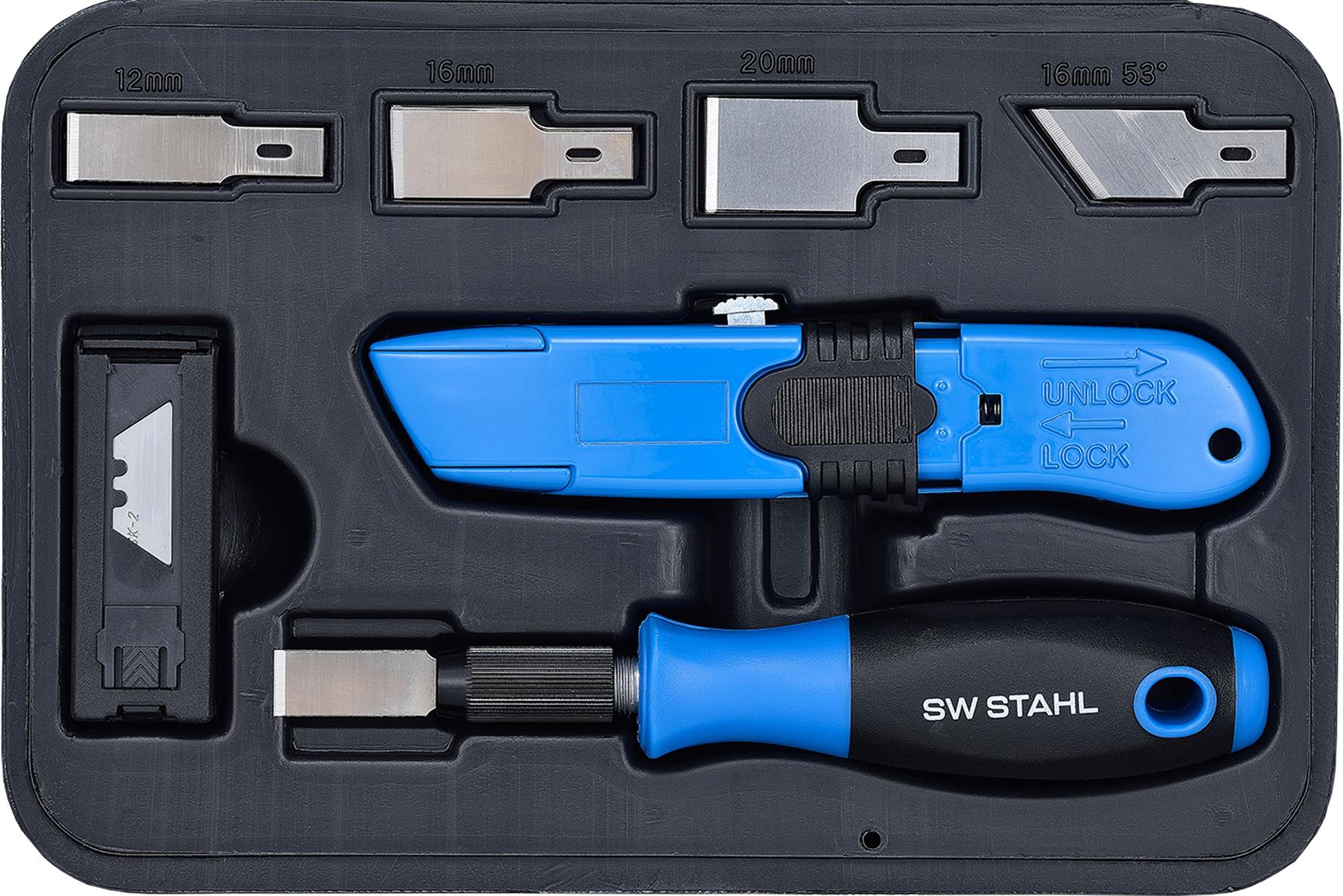 Set de răzuitoare cu lame interschimbabile SW-STAHL SW94860L