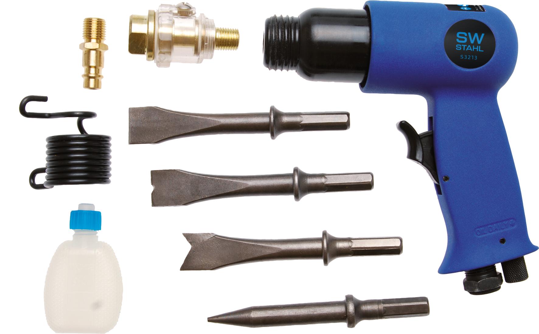 Set de 9 Dălți Pneumatice Vibro