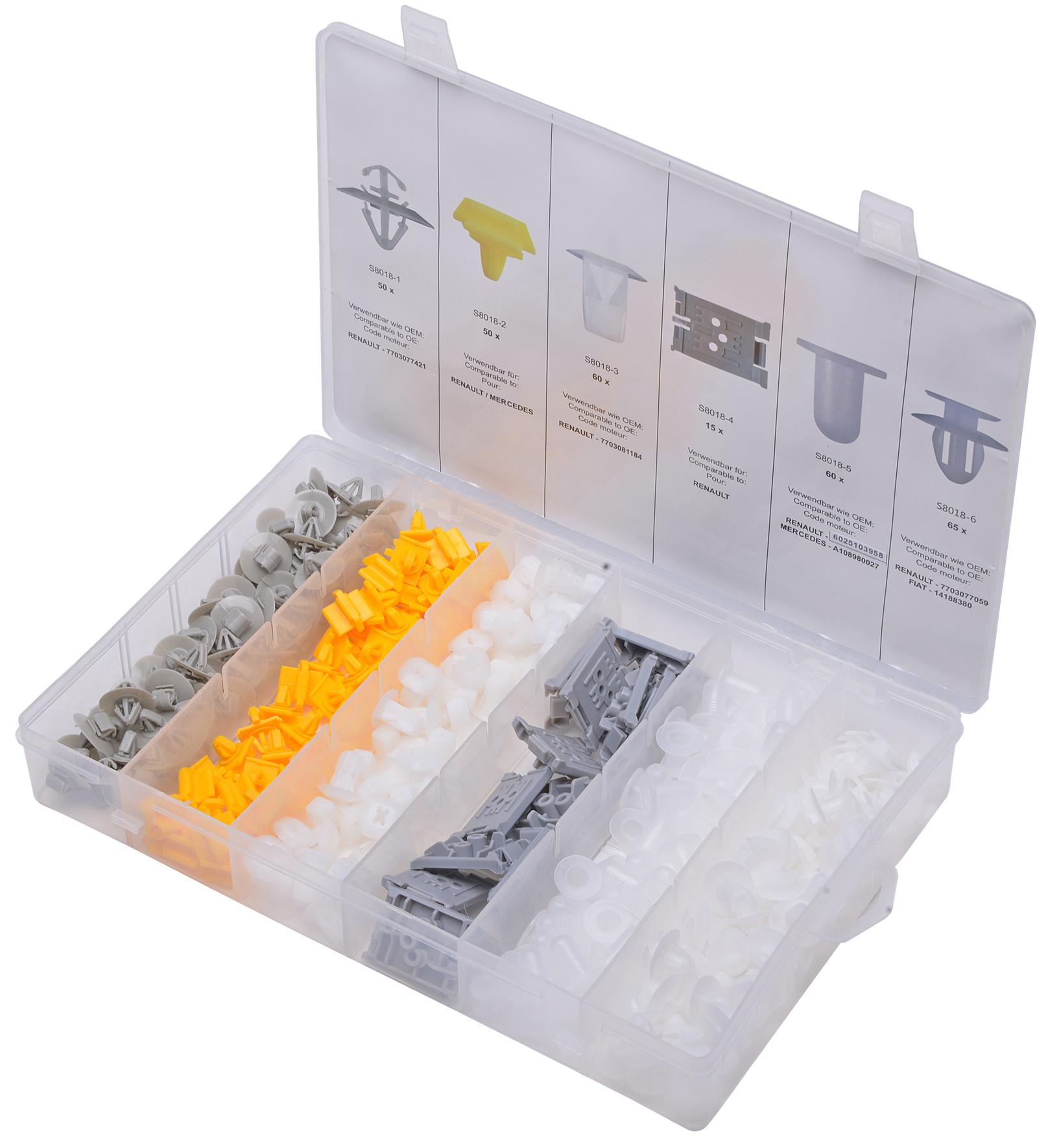 Set de 300 Cleme de Prindere pentru Renault