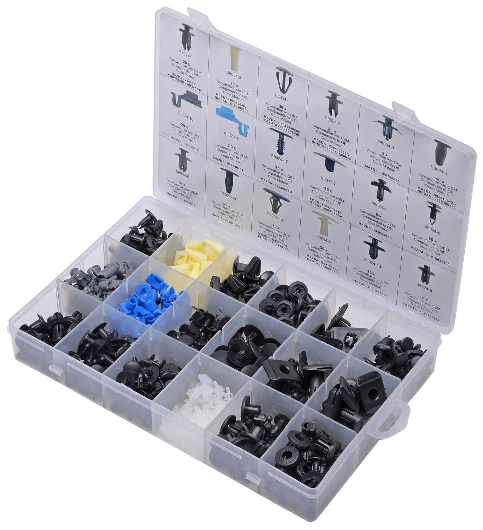 Set de 475 cleme de prindere pentru Mazda
