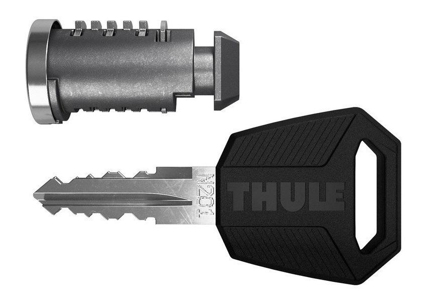 Butuc antifurt cu cheie pentru THULE Spirit Key N224, TH1500001224, din plastic, negru