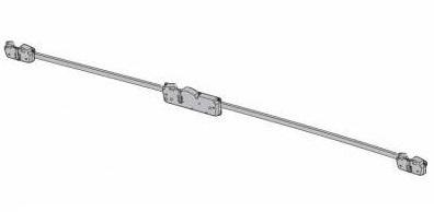 Bara de blocare THULE LockBar 2016, Stânga, 1800 mm, Compatibilă cu Cutia de Portbagaj Thule Motion XT XXL și Alpine (Cod: TH1500054124)