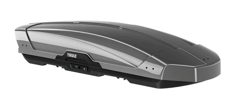 Cutie Portbagaj Auto THULE Motion XT XL 629800, Gri Titan Lucios, Deschidere Dublă, Volum 500L, Capacitate 75 kg, Dimensiuni 215x91.5x44 cm