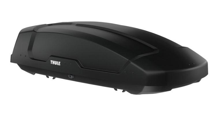 Cutie Portbagaj Auto THULE Force XT L Aero 635700, Deschidere Dublă, Volum 450 Litri, Capacitate Încărcare 75 kg, Dimensiuni 190 x 84 x 46 cm, Culoare Negru