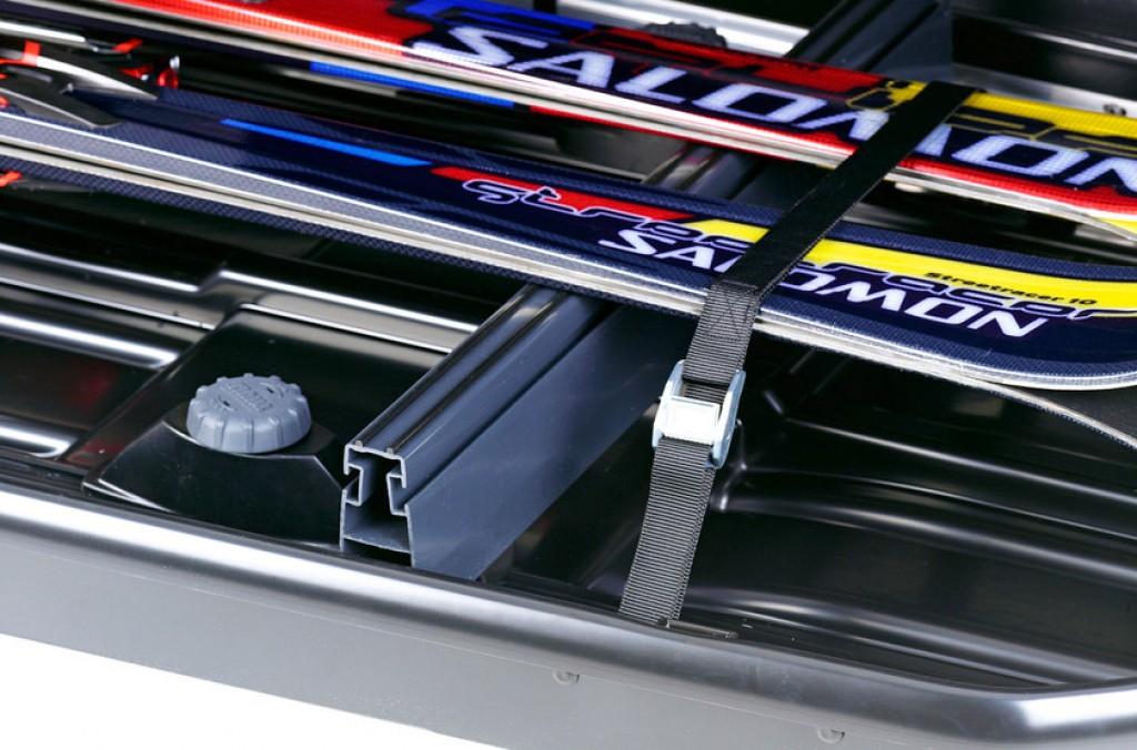 Suport auto pentru schiuri THULE TH694800, compatibil cu cutiile portbagaj Thule seria 780/820