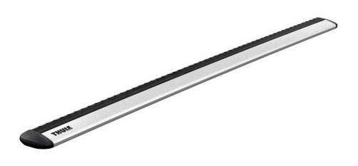 Set 2 bare transversale din aluminiu THULE WingBar EVO 118, profil aerodinamic, argintii, lungime 118 cm