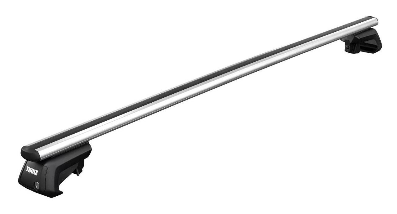 Set de bare transversale din aluminiu THULE SmartRack XT 730402, argintii, 118 cm, capacitate maximă de încărcare 100 kg