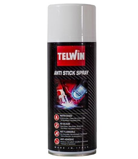 Spray Anti-Lipire pentru Sudură TELWIN, 300g, Compatibil cu MIG/MAG, MMA și Tăiere cu Plasmă
