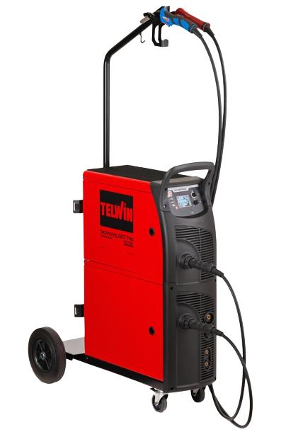 Aparat de sudură multifuncțional TELWIN TECHNOMIG 223 TREO SYNERGIC 816233, 20-220 A, 2.2 kW, compatibil cu electrozi de 1.6-4 mm (MIG-MAG/FLUX/BRAZING/MMA/TIG)