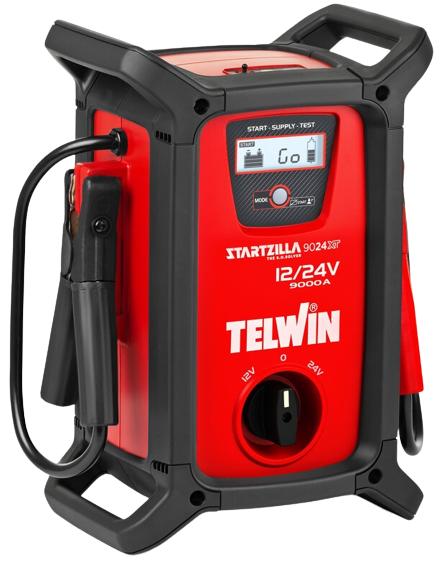 Starter și Tester TELWIN STARTZILLA 9024 XT 829525, 12/24V, 9000 A, 31200 mAh