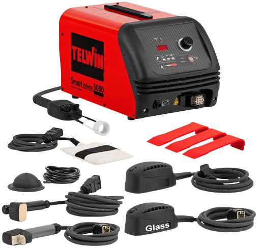 Sistem de Încălzire prin Inducție TELWIN SMART INDUCTOR 5000 Deluxe, 2.4 kW, IP21, Panou Digital pentru Tinichigerie