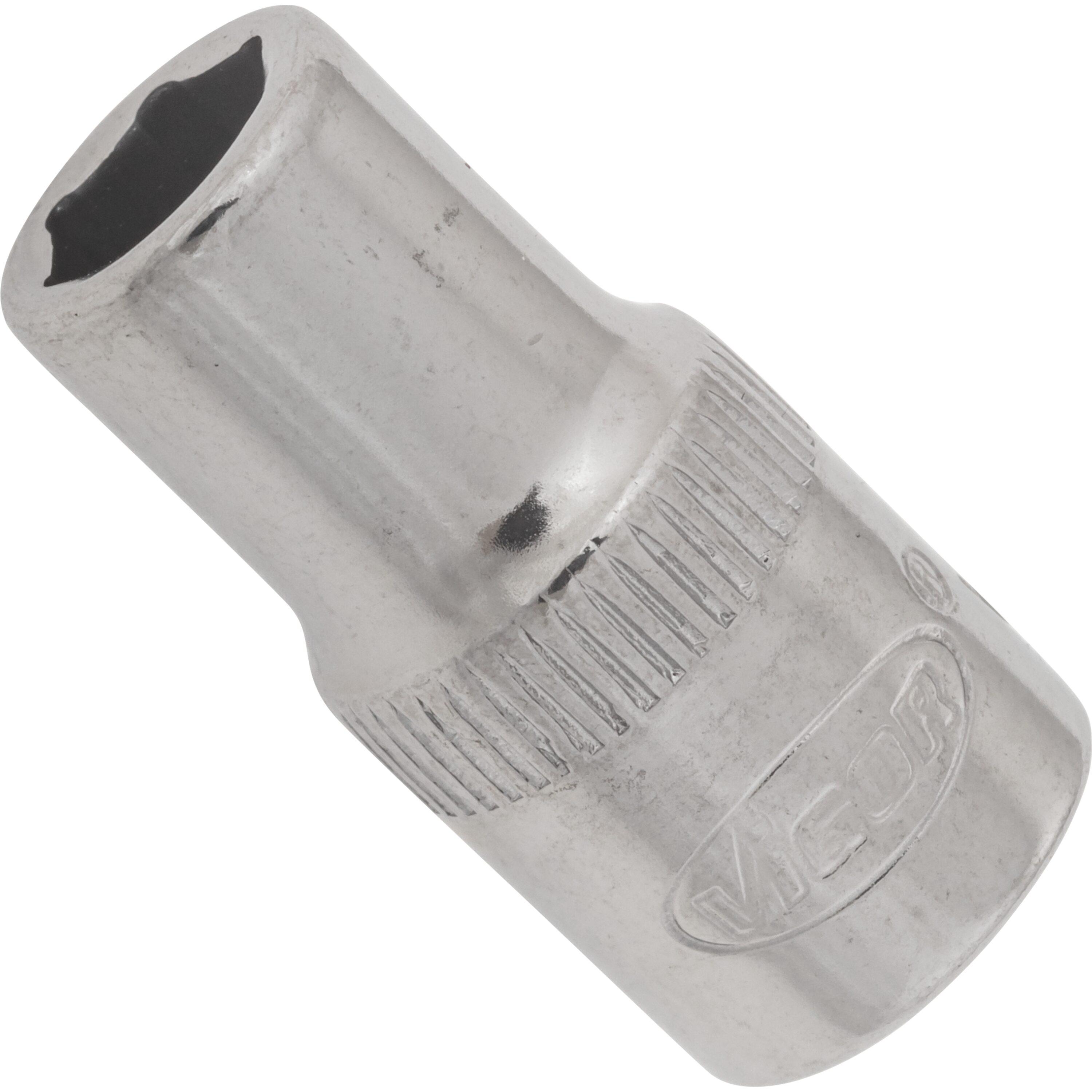 Cheie tubulară VIGOR V2418N, prindere pătrată de 1/4 inch, profil hexagonal, deschidere de 6 mm