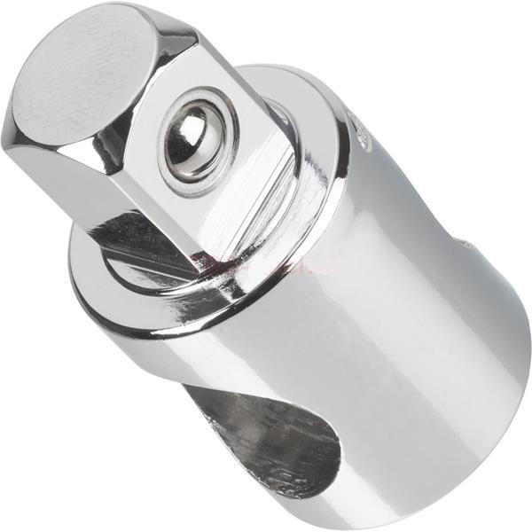 Adaptor pentru chei tubulare VIGOR V2667, cu prindere 1/2 inch femelă și 3/8 inch mascul, lungime 43.7 mm