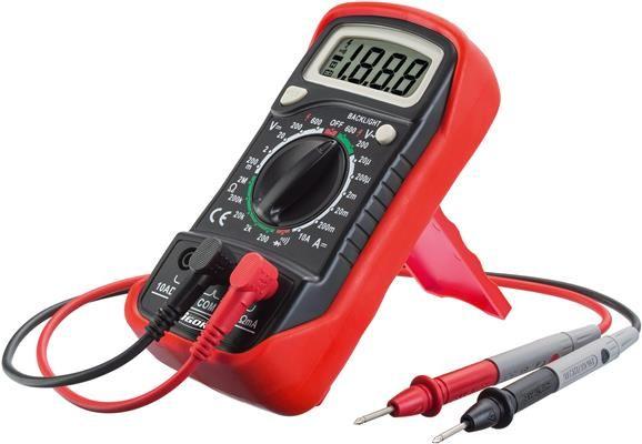 Multimetru Compact VIGOR V4324MET, Ecran LCD, Măsurare Rezistență 200-2000 Ohm