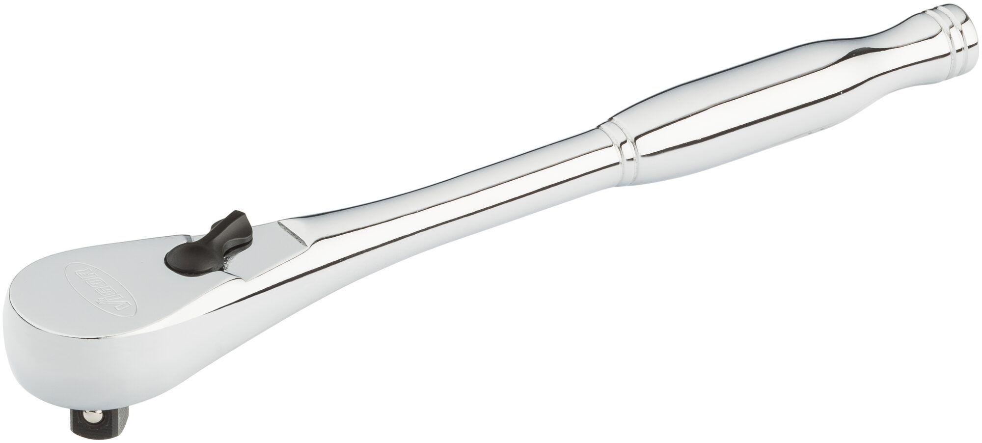 Cheie cu Clichet VIGOR V4944-S, Cuplaj Pătrat 1/4 Inch, 150 mm, Mâner din Oțel