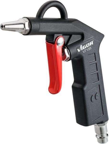 Pistol de suflat aer comprimat VIGOR V7135, conector 1/4 inch, presiune de lucru 6 bar