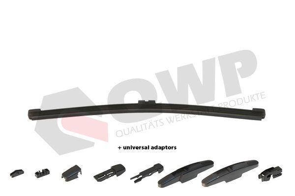 Lamela ștergător QWP WBF026B, lungime 254 mm