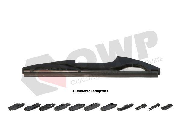 Lamela ștergător QWP WBU023B, lungime 230 mm