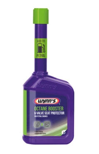 Aditiv pentru benzină, optimizator cifră octanică și protecție scaun supapă - WYNN'S Octane Booster 325ml, Cod: WYN43873